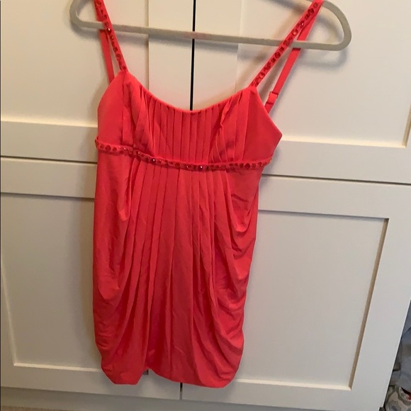 Hot Pink Mini Dress - Picture 1 of 3